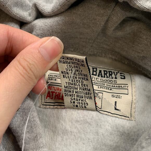 United States Marine Corps Hoodie Mens L Large Grey Steve & Barrys USMC Military - Picture 9 of 14